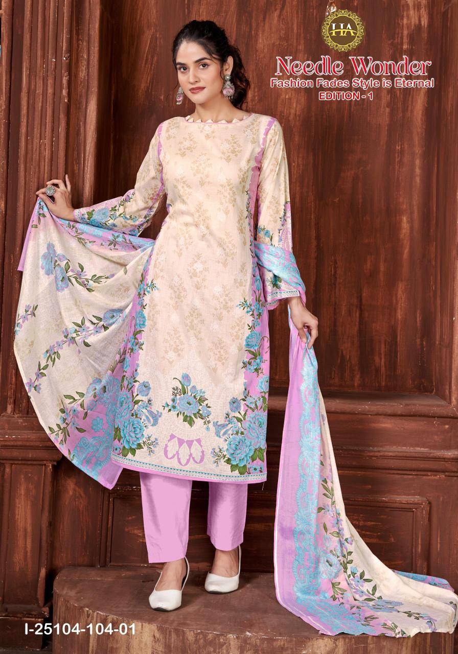 Alok suit needle wonder Designer dress materials in Ahmedabad